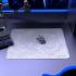 ATTACK SHARK CM02 eSport Gaming Mousepad White Contour 450 × 400 × 4 mm